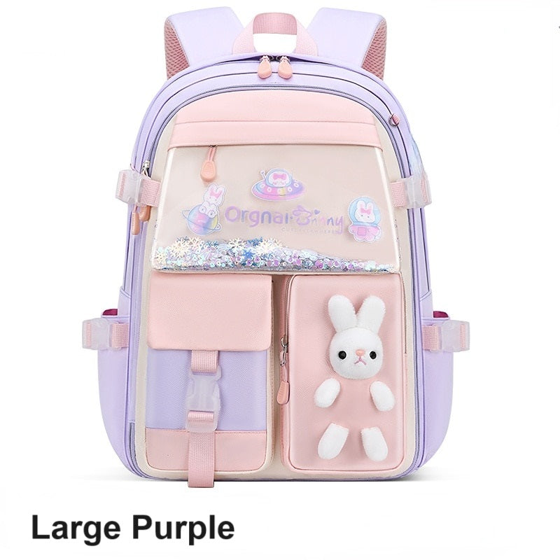 Children’s Colorful Bunny Backpacks