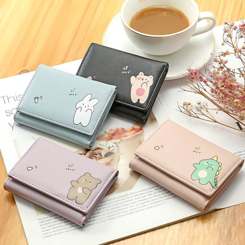 Cute animal purse wallet cash card holder (TakaraCorner.com)