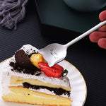 Load image into Gallery viewer, Cute cat kitty stainless steel tea coffee dessert cake spoon (TakaraCorner.com)
