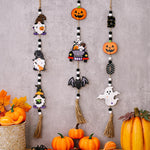 Load image into Gallery viewer, Halloween Wooden Beads Pendant - Gnome/ Pumpkin/ Bat/ Ghost
