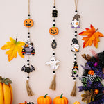 Load image into Gallery viewer, Halloween Wooden Beads Pendant - Gnome/ Pumpkin/ Bat/ Ghost
