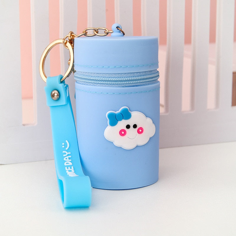 Cute Coin Earphone Cosmetics Pouch