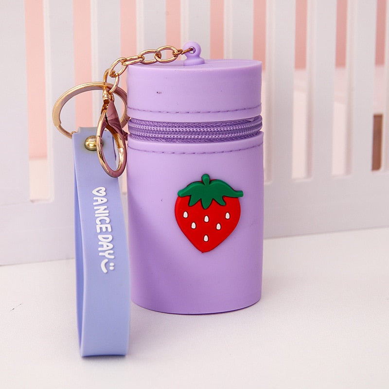 Cute Coin Earphone Cosmetics Pouch