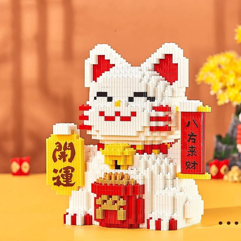 Lucky Cat - DIY Block Kit