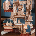 Load image into Gallery viewer, Wooden Puzzle - Classic Printing Press
