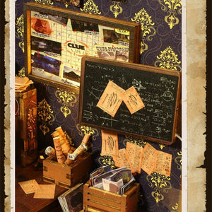 Victorian Detective Book Nook