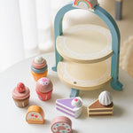 Load image into Gallery viewer, Kids Wooden Toy Set - Ice Cream Store/ Afternoon Tea/ Cake Shop
