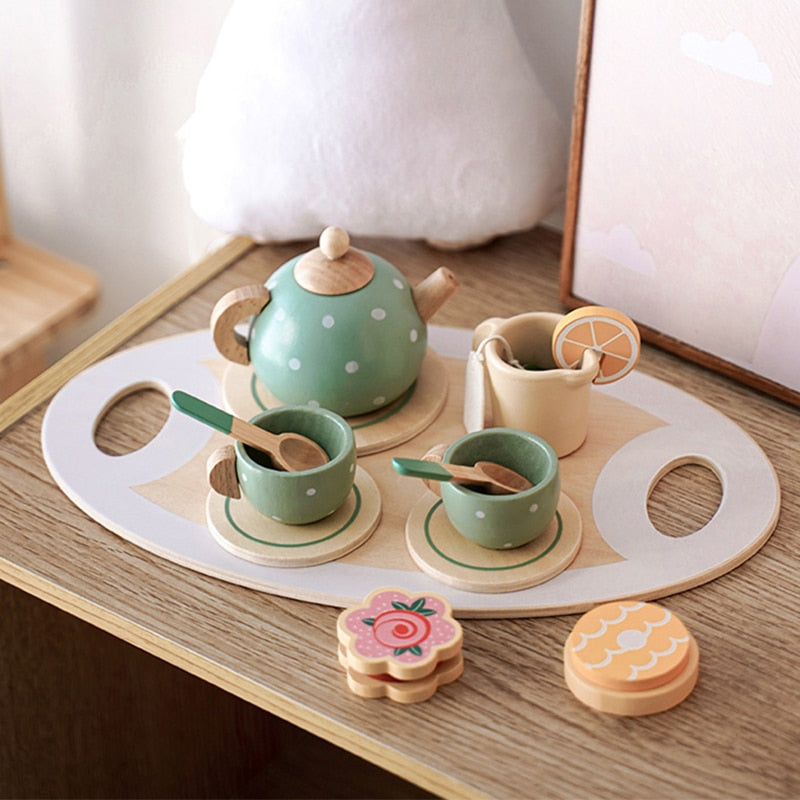 Kids Wooden Toy Set - Ice Cream Store/ Afternoon Tea/ Cake Shop