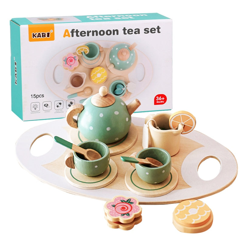 Kids Wooden Toy Set - Ice Cream Store/ Afternoon Tea/ Cake Shop