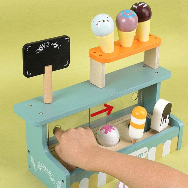 Kids Wooden Toy Set - Ice Cream Store/ Afternoon Tea/ Cake Shop