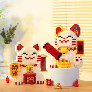 Lucky Cat - DIY Block Kit