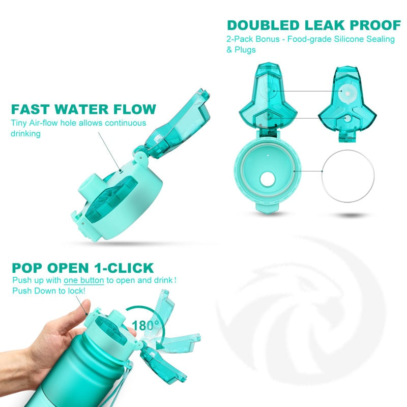 leak proof water bottle (TakaraCorner.com)