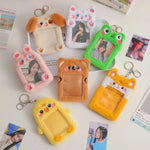 Load image into Gallery viewer, Cartoon Animal Plush Photocard Holder
