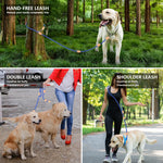 Load image into Gallery viewer, Multipurpose Hand Free Dog Double Leash
