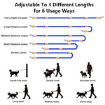 Load image into Gallery viewer, Multipurpose Hand Free Dog Double Leash
