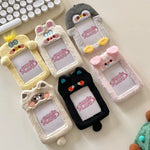 Load image into Gallery viewer, Cartoon Animal Plush Photocard Holder
