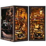 Load image into Gallery viewer, Wooden Puzzle Book Nook - Vintage Classic Car
