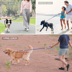 Multipurpose Hand Free Dog Double Leash