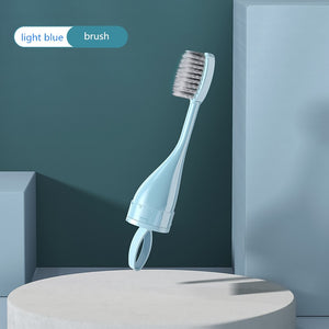 Portable Toothpaste Dispenser with Toothbrush