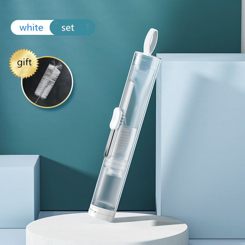 Portable Toothpaste Dispenser with Toothbrush