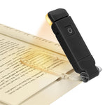 Load image into Gallery viewer, USB Rechargeable Bookmark Reading Light
