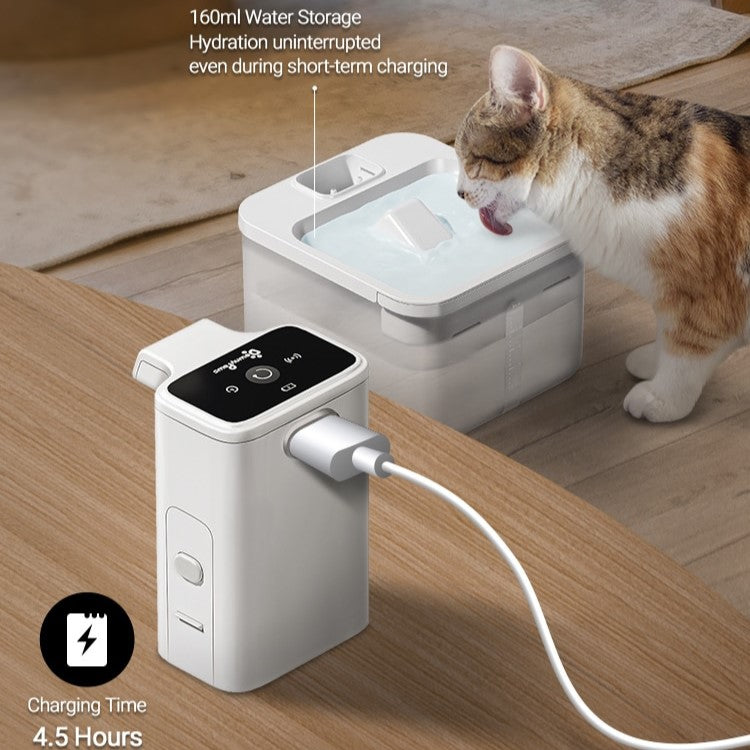 Wireless Pet Water Fountain With Motion Sensor