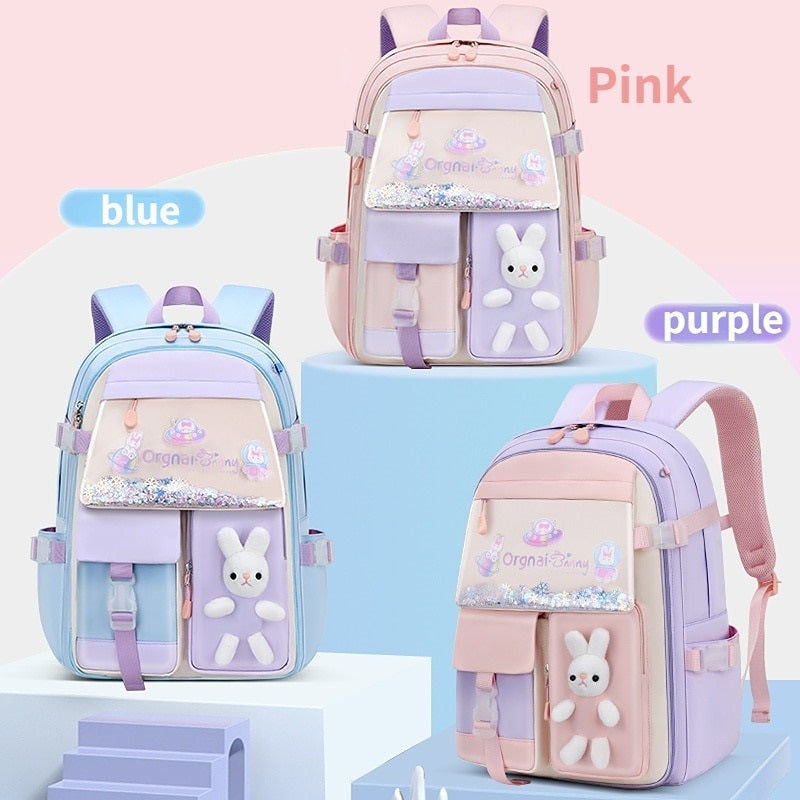 Children’s Colorful Bunny Backpacks