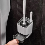 Load image into Gallery viewer, Leakproof Wall Hanging Toilet Brush And Holder
