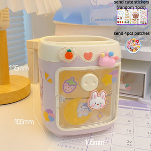 Pen Holder Desk Stationery Organizer