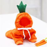 Load image into Gallery viewer, Pet Hoodie Sweatshirt - Frog/ Banana/ Apple/ Carrot/ Reindeer/ Heart
