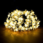 Load image into Gallery viewer, Solar String LED Lights - Cherry/ Chrysanthemum/ Lotus/ Snowflake
