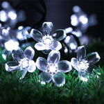 Load image into Gallery viewer, Solar String LED Lights - Cherry/ Chrysanthemum/ Lotus/ Snowflake
