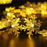 Load image into Gallery viewer, Solar String LED Lights - Cherry/ Chrysanthemum/ Lotus/ Snowflake
