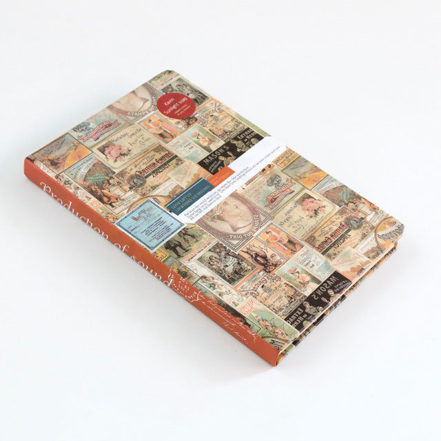 32K Retro Travel Theme Notebook