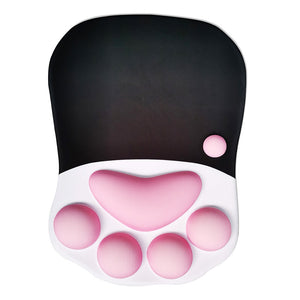 Cat Paw Mouse Pad, Keyboard Wrist Support