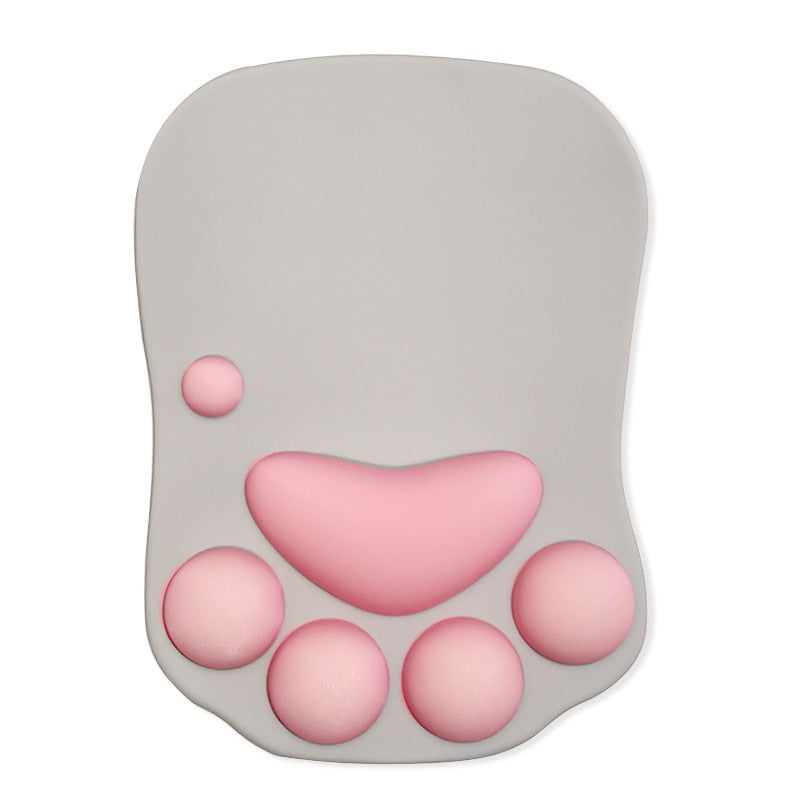 Cat Paw Mouse Pad, Keyboard Wrist Support