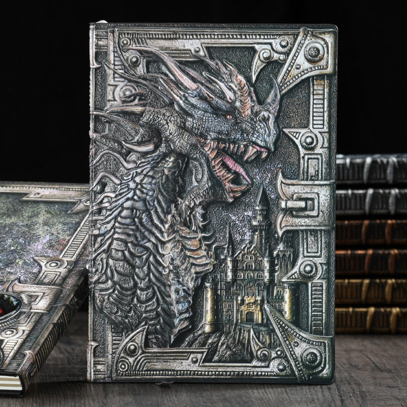 3D Dragon A5 Notebook - TakaraCorner.com