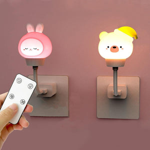 Adorable Animal LED night Light Remote control (TakaraCorner.com)