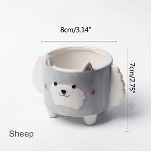 Animal Shaped Mini Pot