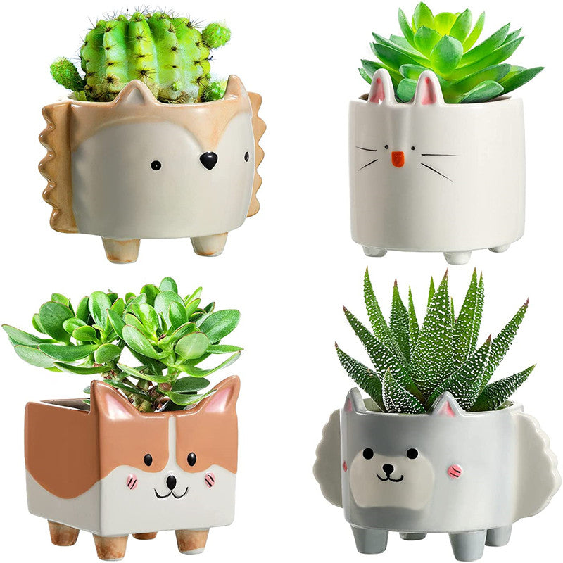 Animal Shaped Mini Pot