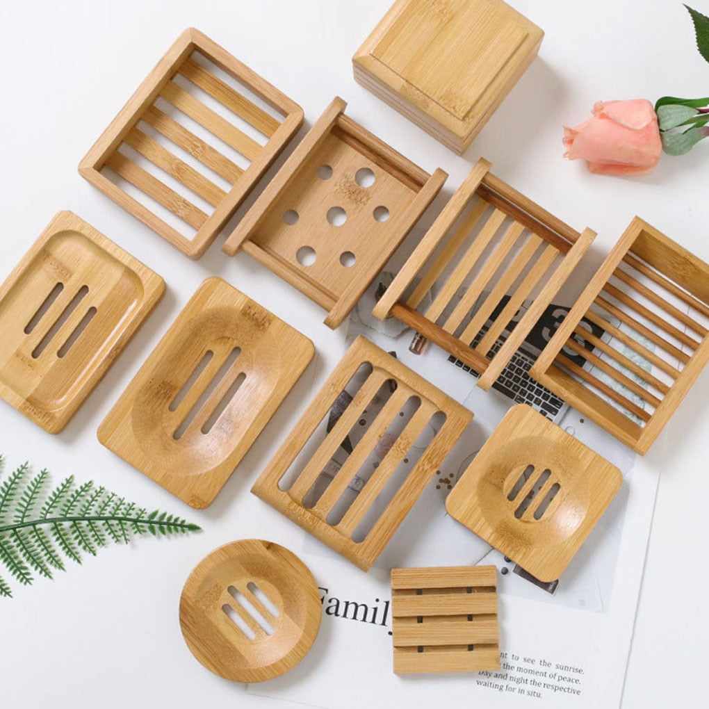 Bamboo Eco Friendly Soap Dish (TakaraCorner.com)