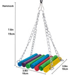 Load image into Gallery viewer, Bird Hamster Toys - Swing/ Ladder/ Hammock
