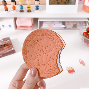 creative biscuit cookie memo notepad (TakaraCorner.com)