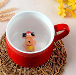 Load image into Gallery viewer, Ceramic Mug With Hidden Christmas Characters
