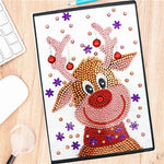 Load image into Gallery viewer, Christmas Diamond Painting Cover Notebook
