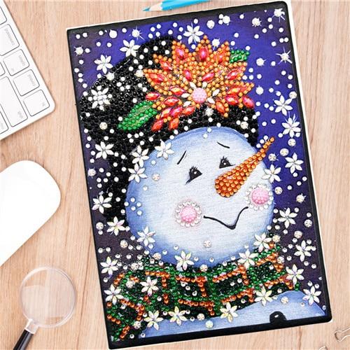 Christmas Diamond Painting Cover Notebook