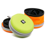 Load image into Gallery viewer, Collapsible waterproof camping pet food water bowl (TakaraCorner.com)

