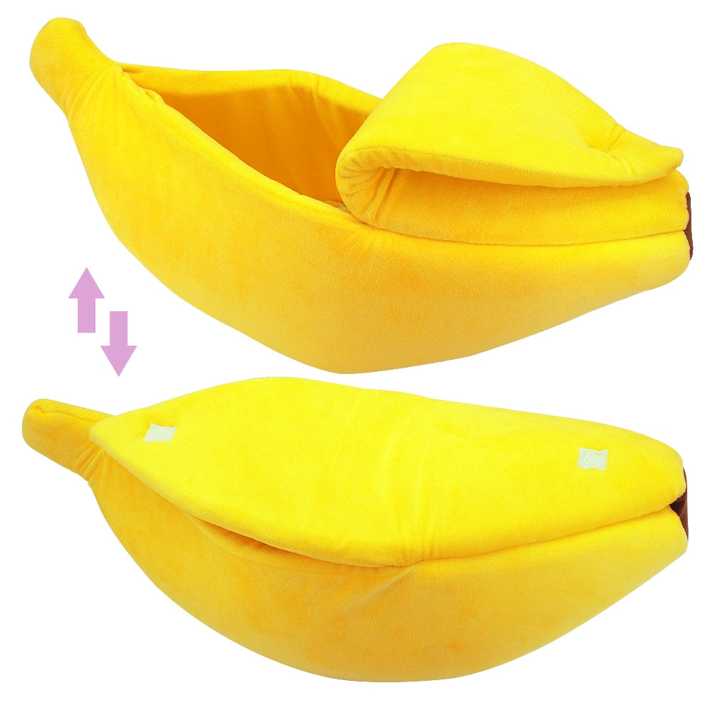 Cozy Banana Boat For Pets