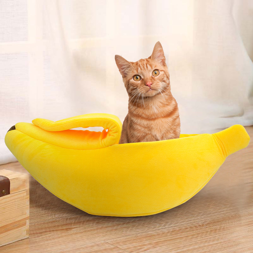 Cozy Banana Boat For Pets