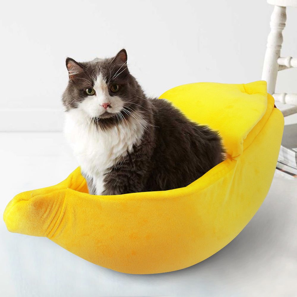 Cozy Banana Boat For Pets